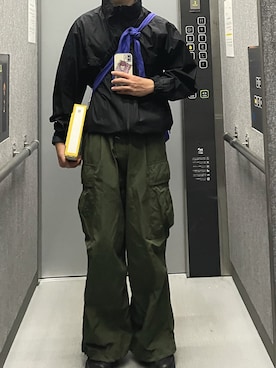 「UNIQLO（ユニクロ）のアイテム（ジャケット/アウター）」を使った、あさひさん（メンズ・168cm）の秋コーディネート