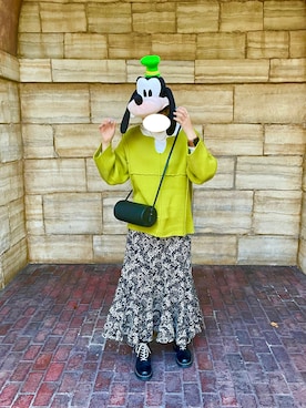 「COCO DEAL（ココディール）のアイテム」を使った、しろまるさん（レディース・170cm）の秋コーディネート
