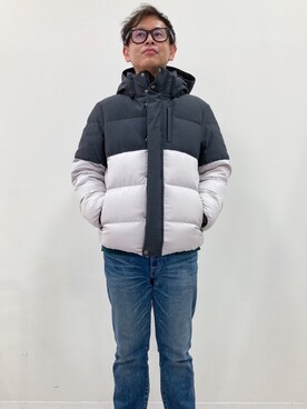 「TAKEO KIKUCHI（タケオキクチ）のアイテム（ダウンジャケット/コート）」を使った、いのっちさん（メンズ・171cm）の秋コーディネート