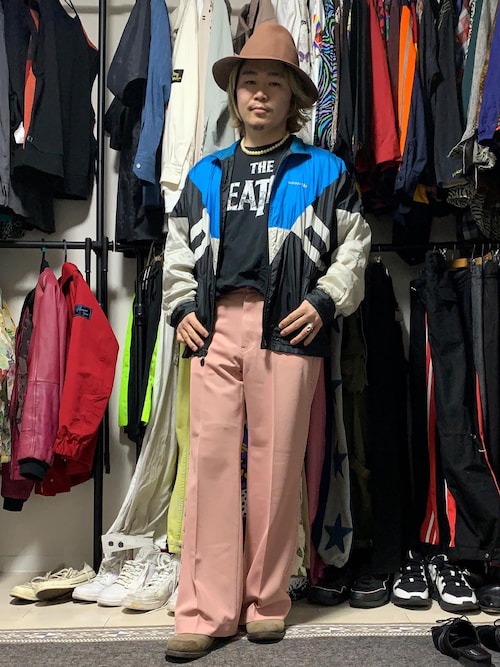 MYne（マイン）の「【FARAH X MYne】スタッズワイドパンツ/Studs Wide