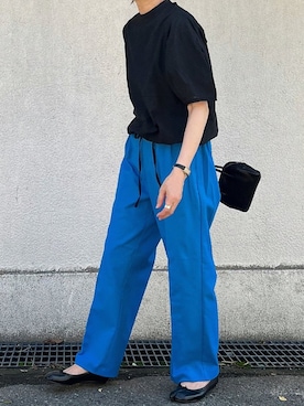 「Aeta（アエタ）の【Aeta】ボストンバッグ MINI WOMEN（ボストンバッグ）」を使った、あさひさん（レディース・161cm）の秋コーディネート