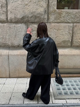 「アイテム（ローファー）」を使った、あさひさん（レディース・161cm）の夏コーディネート