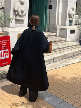 「manonfripes（マノンフリップ）のアイテム」を使った、あさひさん（レディース・161cm）の秋コーディネート