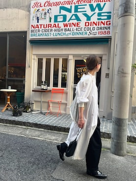 「manonfripes（マノンフリップ）のアイテム」を使った、あさひさん（レディース・161cm）の春コーディネート