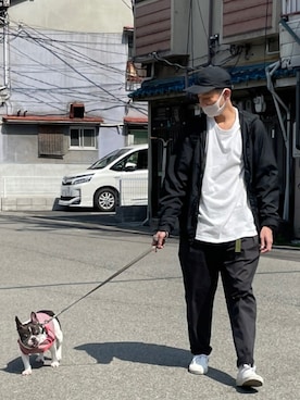 「ACG」｜「アイテム（ナイロンジャケット）」を使った、rennwaltersさん（メンズ・175cm）の夏コーディネート