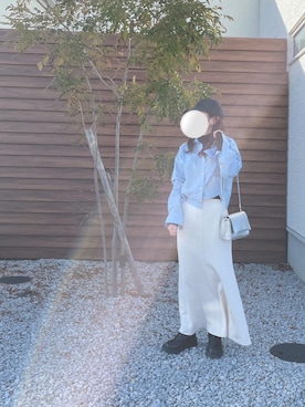 「GRL（グレイル）のアイテム（アクセサリー）」を使った、mofuさん（レディース・152cm）の冬コーディネート