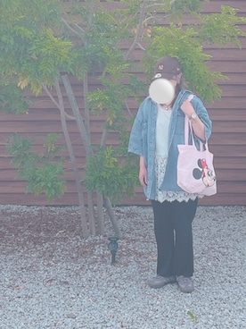 「アイテム（タンクトップ）」を使った、mofuさん（レディース・152cm）の夏コーディネート