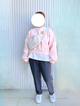 「coca（coca）（コカ）のアイテム（トップス）」を使った、nimukoさん（レディース・150cm）の春コーディネート