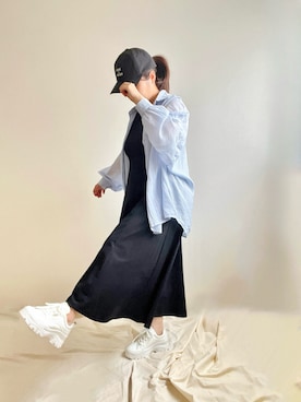 「ぽっちゃり」｜nimukoさん（レディース・150cm）の夏コーディネート