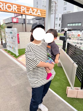 「BREEZE（ブリーズ）のアイテム」を使った、nimukoさん（レディース・150cm）の秋コーディネート