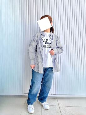 「MONO-MART（モノマート）のアイテム」を使った、nimukoさん（レディース・150cm）の春コーディネート