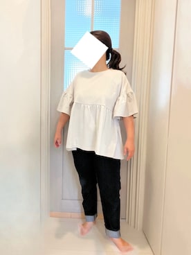 「しまむら（シマムラ）のアイテム」を使った、nimukoさん（レディース・150cm）の夏コーディネート