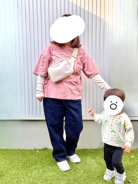 「coca（coca）（コカ）のアイテム」を使った、nimukoさん（レディース・150cm）の春コーディネート