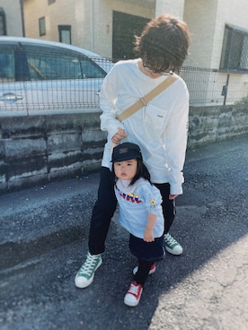 「and it_（アンドイット）のアイテム」を使った、ararekidsさん（キッズ・80cm）の夏コーディネート