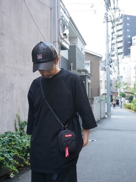 「BEN DAVIS（ベンデイビス）のアイテム（財布/小物）」を使った、BENCH AT THE GREENEさん（メンズ・173cm）の秋コーディネート