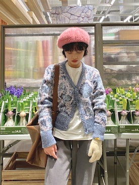 「国潮」｜safebeerさん（レディース・158cm）の冬コーディネート