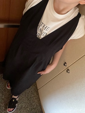 「Spick & Span（スピックアンドスパン）のアイテム（ワンピース）」を使った、かなこさん（レディース・156cm）の夏コーディネート