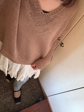 「IENA（イエナ）のアイテム」を使った、かなこさん（レディース・156cm）の春コーディネート