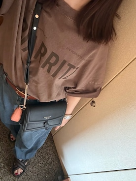 「アイテム（腕時計）」を使った、かなこさん（レディース・156cm）の秋コーディネート