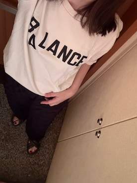 「MIXTA（ミクスタ）のアイテム」を使った、かなこさん（レディース・156cm）の秋コーディネート