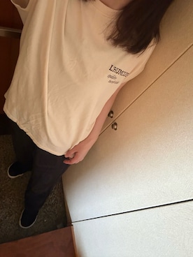 「upperhights（アッパーハイツ）のアイテム」を使った、かなこさん（レディース・156cm）の夏コーディネート
