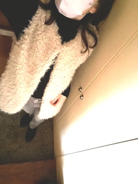 「リブタートルネック」｜「アイテム（パンツ）」を使った、かなこさん（レディース・156cm）の秋コーディネート
