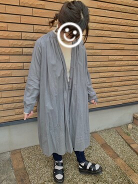 「rps（アールピーエス）のアイテム（ジャケット/アウター）」を使った、nicoさん（レディース・156cm）の春コーディネート