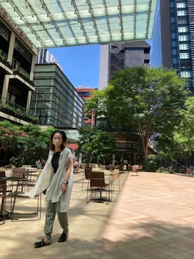 「YEVS（イーブス）のアイテム」を使った、yopppi☺︎❤︎さん（レディース・153cm）の夏コーディネート