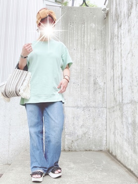 mamiiruuuuuuu◡̈♥さん（レディース・158cm）の夏コーディネート