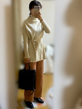 「LIAN」｜さつきさん（レディース・162cm）の冬コーディネート