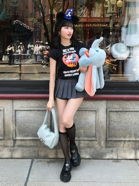 「PRADA（プラダ）のアイテム」を使った、miyuさん（レディース・158cm）の春コーディネート