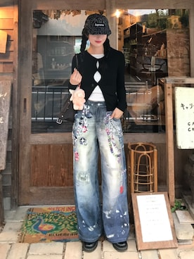 「アイテム（その他シューズ）」を使った、miyuさん（レディース・158cm）の秋コーディネート