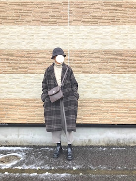 「Steven Alan（スティーブンアラン）のアイテム（帽子）」を使った、あきさん（メンズ・170cm）の冬コーディネート