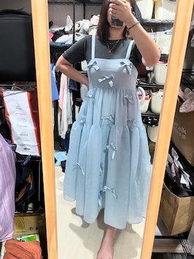 「Sister Jane（シスタージェーン）のアイテム」を使った、AmberHuangさん（レディース・165cm）の秋コーディネート