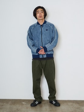 「PRO CLUB （プロクラブ）のアイテム（Tシャツ/カットソー）」を使った、Rooptokyoさん（メンズ・178cm）の夏コーディネート