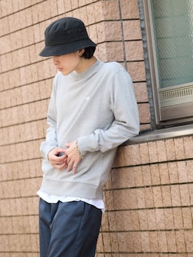 「newhattan（ニューハッタン）のアイテム」を使った、Rooptokyoさん（メンズ・178cm）の夏コーディネート