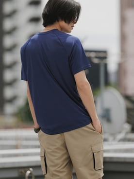 「HANES（ヘインズ）のHanes/ヘインズ 2P Pack A-Shirt 2枚入りパック リブタンクトップ 2026年 夏 夏服（タンクトップ、ホワイト系）」を使った、Rooptokyoさん（メンズ・178cm）の夏コーディネート