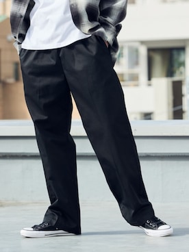 「Cal Top（キャルトップ）のアイテム」を使った、Rooptokyoさん（メンズ・178cm）の夏コーディネート