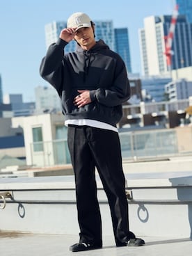 「PHATEE（ファッティー）のアイテム」を使った、Rooptokyoさん（メンズ・178cm）の夏コーディネート