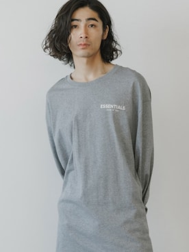 「FOG ESSENTIALS（エフオージーエッセンシャルズ）のアイテム（トップス）」を使った、Rooptokyoさん（メンズ・178cm）の夏コーディネート