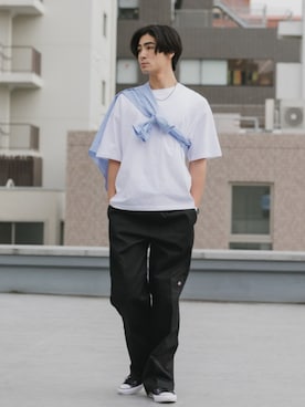 「United Athle（ユナイテッドアスレ）のアイテム」を使った、Rooptokyoさん（メンズ・178cm）の夏コーディネート