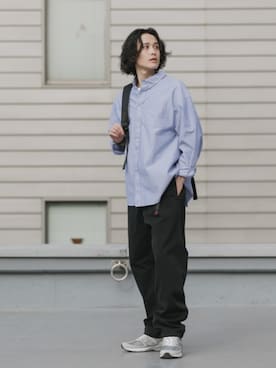 「GILDAN（ギルダン）のアイテム」を使った、Rooptokyoさん（メンズ・178cm）の夏コーディネート