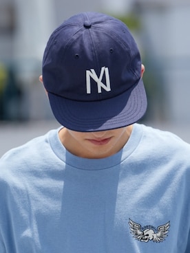 「Cooperstown Ball Cap（クーパーズタウンボールキャップ）のアイテム」を使った、Rooptokyoさん（メンズ・178cm）の秋コーディネート