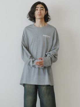 「FOG ESSENTIALS（エフオージーエッセンシャルズ）のアイテム（トップス）」を使った、Rooptokyoさん（メンズ・178cm）の夏コーディネート