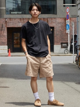 「MILLER（ミラー）のアイテム」を使った、Rooptokyoさん（メンズ・178cm）の夏コーディネート