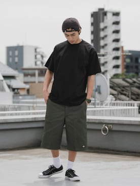 「CROSS & STITCH（クロスステッチ）のアイテム」を使った、Rooptokyoさん（メンズ・178cm）の夏コーディネート