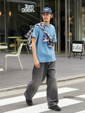 「OK YESTERDAY（オッケーイエスタデイ）のアイテム」を使った、Rooptokyoさん（メンズ・178cm）の夏コーディネート