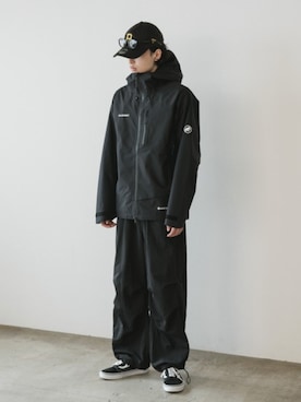 「Mammut（マムート）のアイテム」を使った、Rooptokyoさん（メンズ・178cm）の夏コーディネート