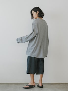 「FOG ESSENTIALS（エフオージーエッセンシャルズ）のアイテム（トップス）」を使った、Rooptokyoさん（メンズ・178cm）の夏コーディネート