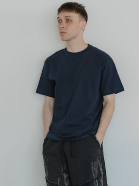 「HANES（ヘインズ）のHanes/ヘインズ 2P Pack A-Shirt 2枚入りパック リブタンクトップ 2026年 夏 夏服（タンクトップ、ホワイト系）」を使った、Rooptokyoさん（メンズ・178cm）の夏コーディネート
